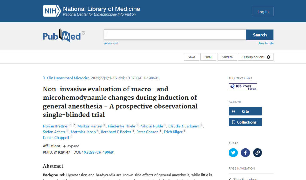 Non-invasive evaluation of macro- and microhemodynamic