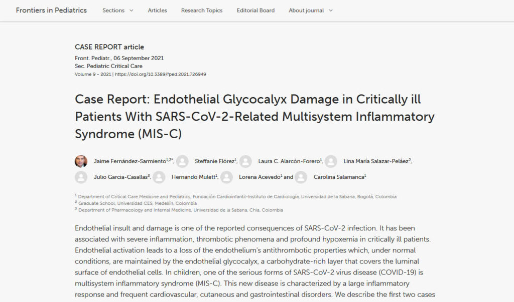 SARS-CoV-2-Related Multisystem Inflammatory Syndrome